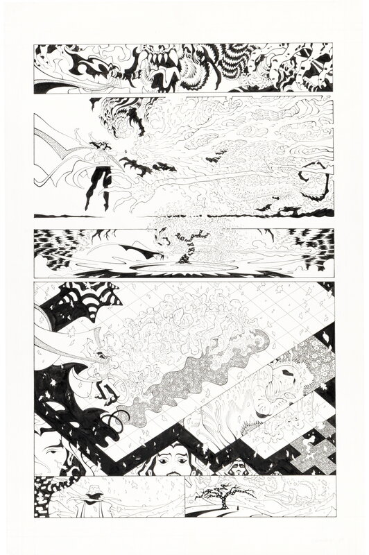 Tradd Moore, Doctor Strange: Fall Sunrise #1, pg 9 - Comic Strip