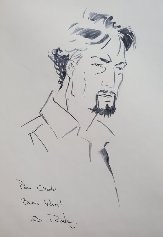 Benoît Roels, BLEU LEZARD   T3 FLEURS DE SANG - Sketch