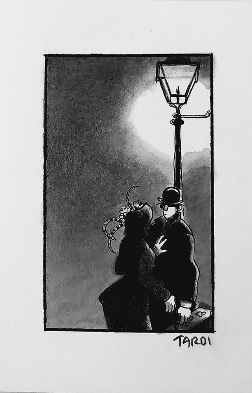 Mort à crédit by Jacques Tardi - Original Illustration