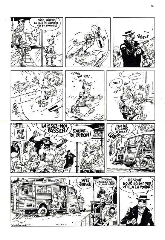En vente - Wasterlain : Soldes d'été -20% - Planche originale