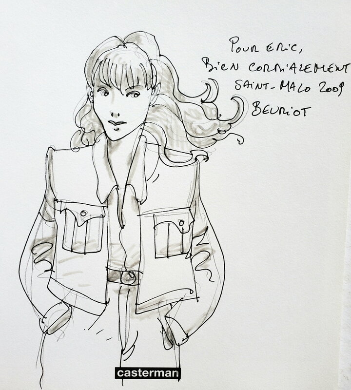 BELLE COMME LA MORT by Jean-Michel Beuriot - Sketch