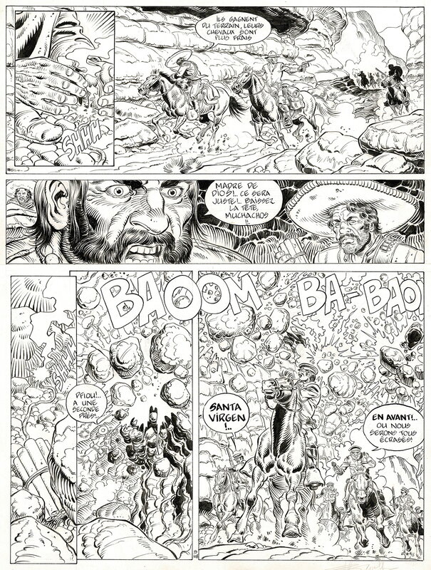 Durango par Yves Swolfs - Planche originale