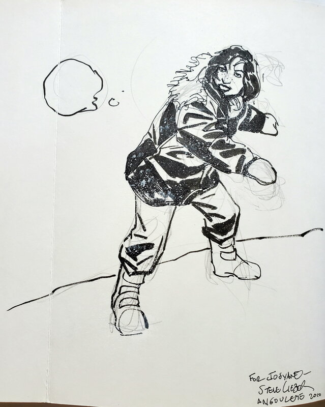 WHITEOUT by Steve Lieber - Sketch