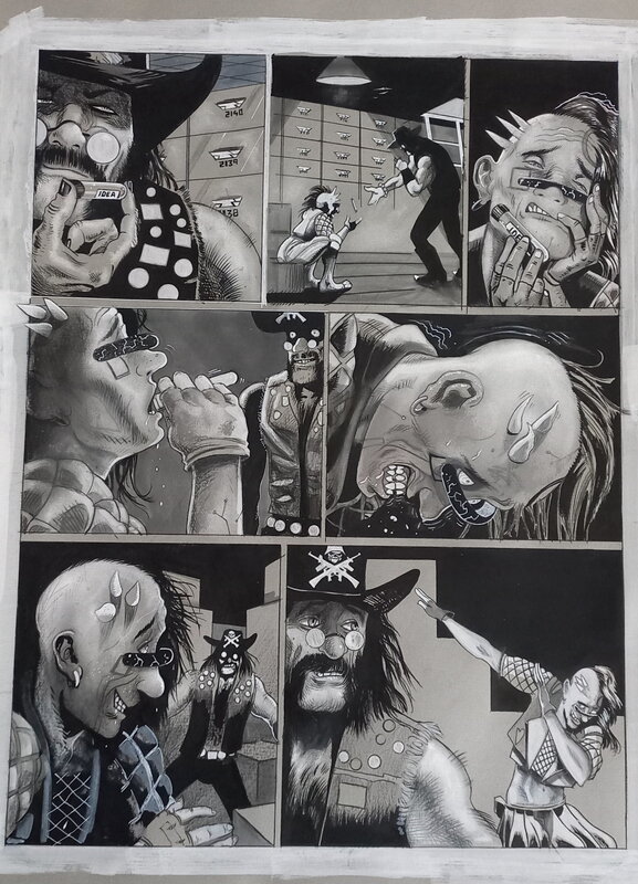 En vente - Bad IDEA page 4 par Tales of the Black Museum - Planche originale