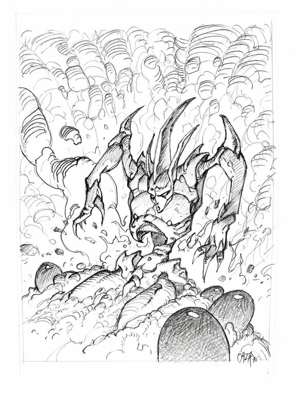Gahst par Caza - Illustration originale