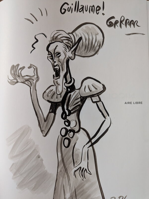Gunnar le vampire by Nicolas Dumontheuil - Sketch