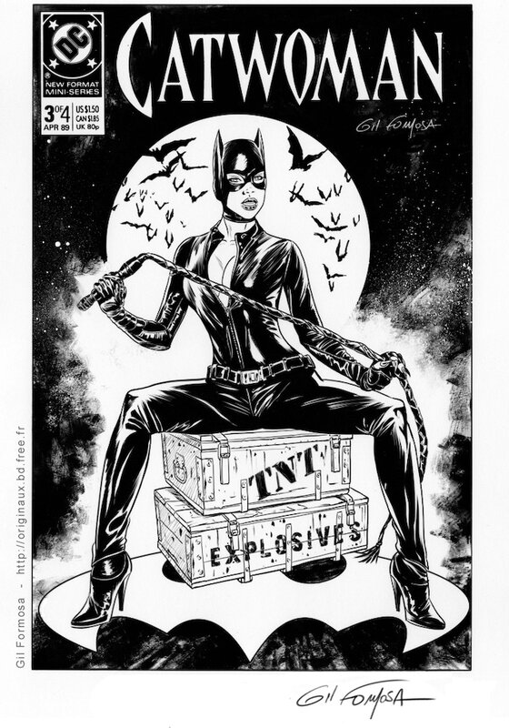 Catwoman Night par Gil Formosa, Bob Kane, Bob Fingerman - Couverture originale
