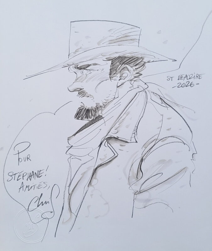 Jesse James par Chris Regnault - Dédicace