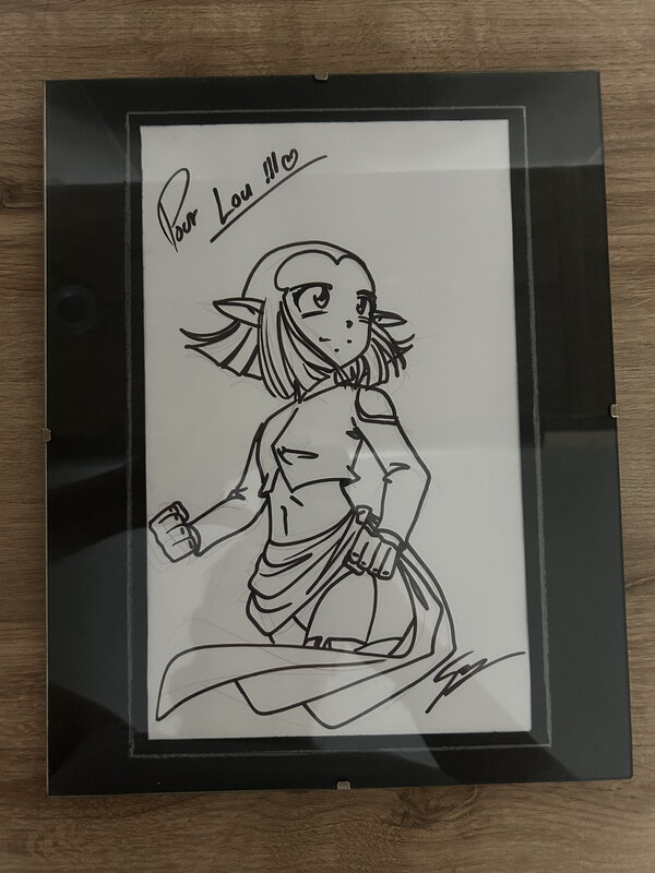 For sale - Shimy - Dessin original dédicacé - Patrick Sobral (2013/2014) - Original Illustration