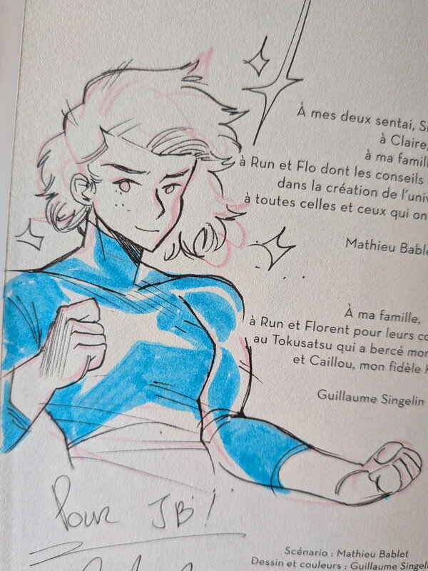 Shin Zero tome 1 par Guillaume Singelin - Dédicace
