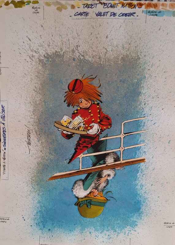 Mademoiselle J par Laurent Verron - Illustration originale