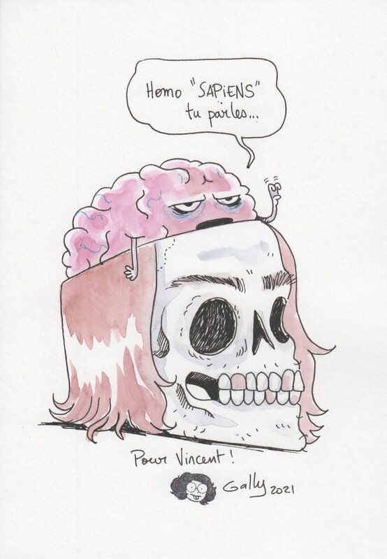 Esprit Critique par Gally - Dédicace