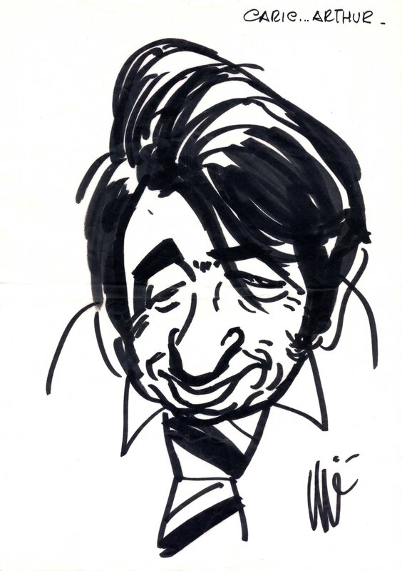 Berck par Jijé - Illustration originale