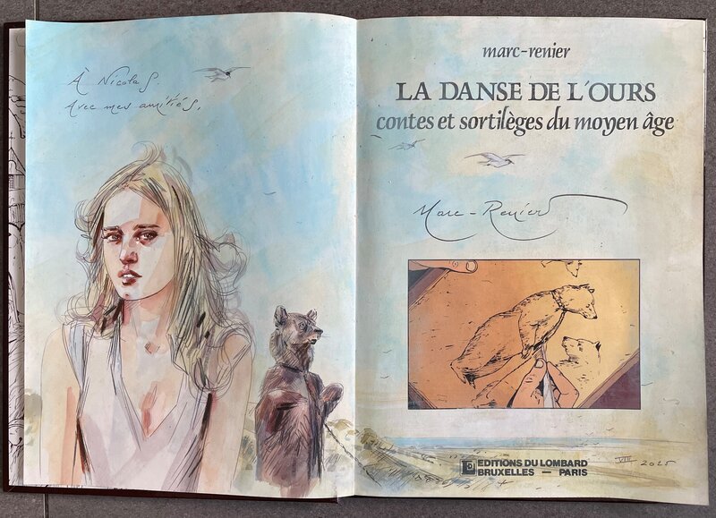 La danse de l'ours by Marc-Renier - Sketch