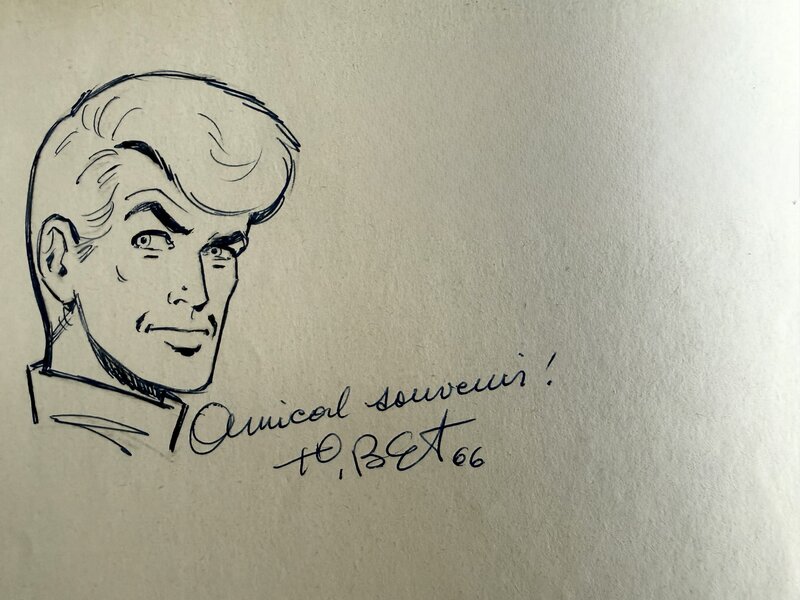 Defi a Ric Hochet by Tibet - Sketch