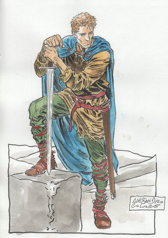 Calore - Illustration originale