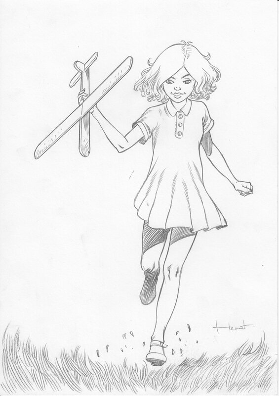 Dent d'ours par Alain Henriet - Illustration originale