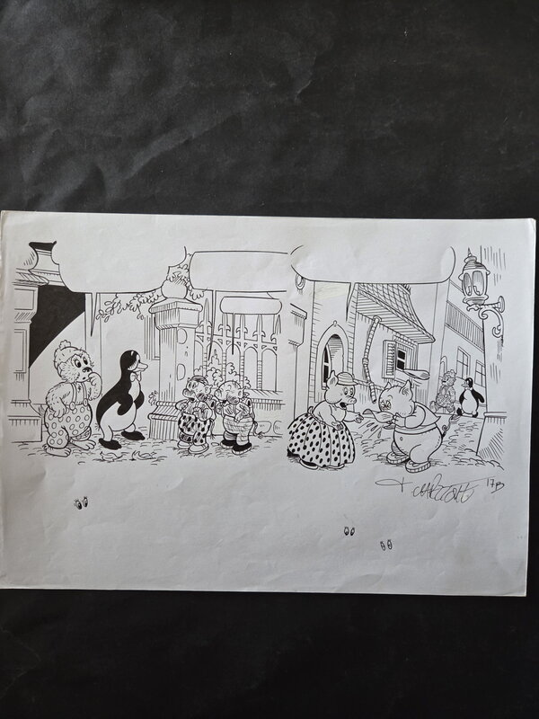 En vente - Illustration originale de Capezzone Thierry - Illustration originale