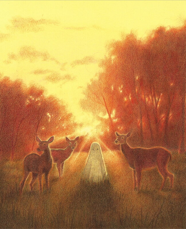 Florian Pigé, Nuit Blanche - Page titre - Illustration originale