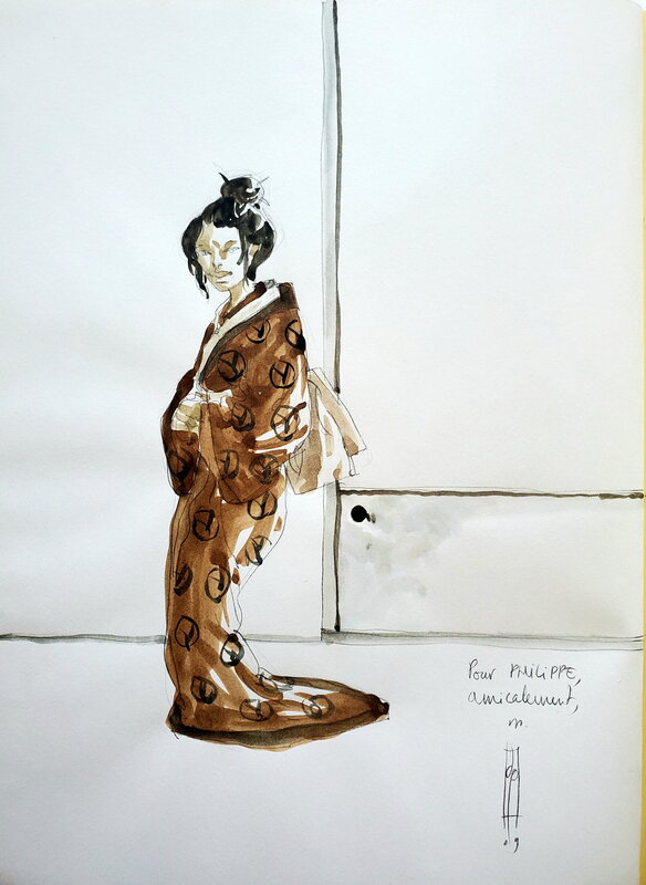L'ENCRE DU PASSE par Maël - Dédicace