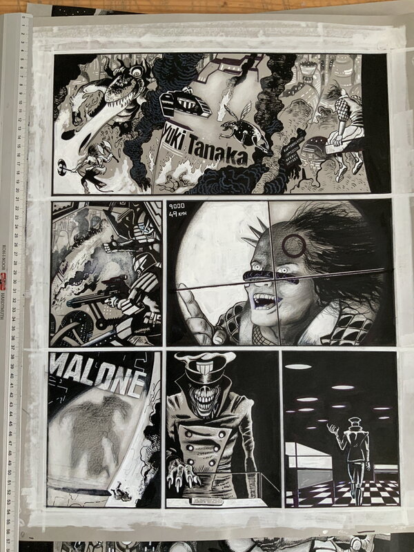 En vente - Stewart Kenneth Moore, Bad Idea page 11 of 11 - Planche originale