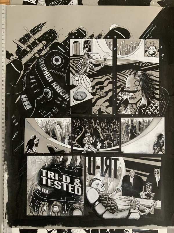 For sale - Stewart Kenneth Moore, Bad Idea page 5 of 11 - Comic Strip