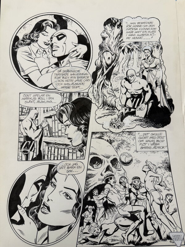 The Doomsday Sect par César Spadari, Tony De Paul - Planche originale