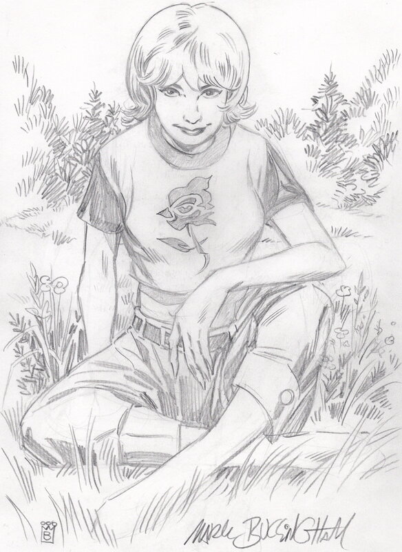 Rose Red (Fables) by Mark Buckingham - Original Illustration
