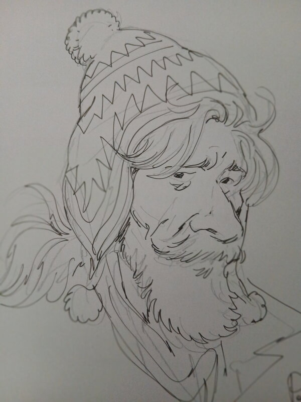 Charles by giuseppe liotti, Pascal Bertho - Sketch
