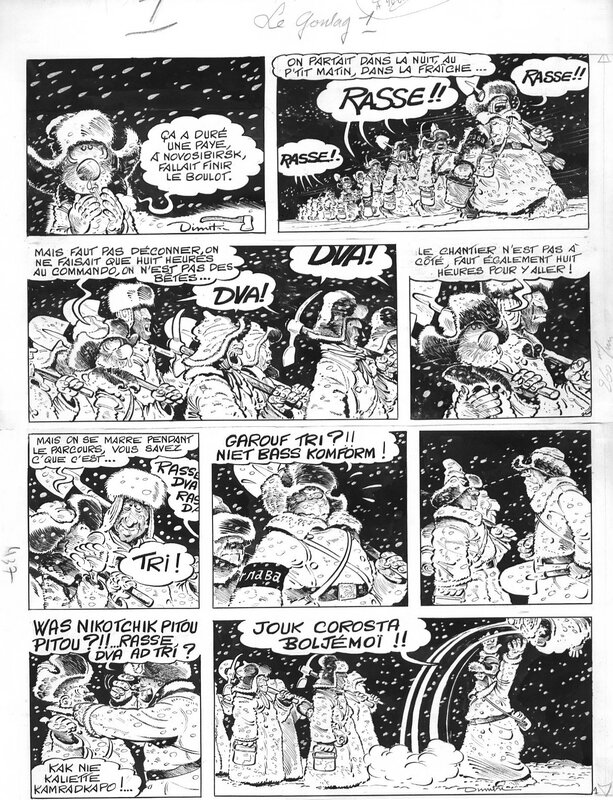 Dimitri, 1978 - Le goulag, 