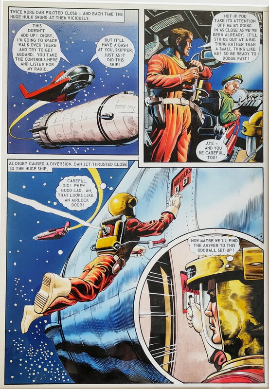 Eric Eden, Frank Hampson, Dan Dare 