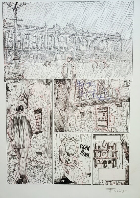 Ersel, DISPARITIONS    T3 RETOUR AUX SOURCES III - Planche originale