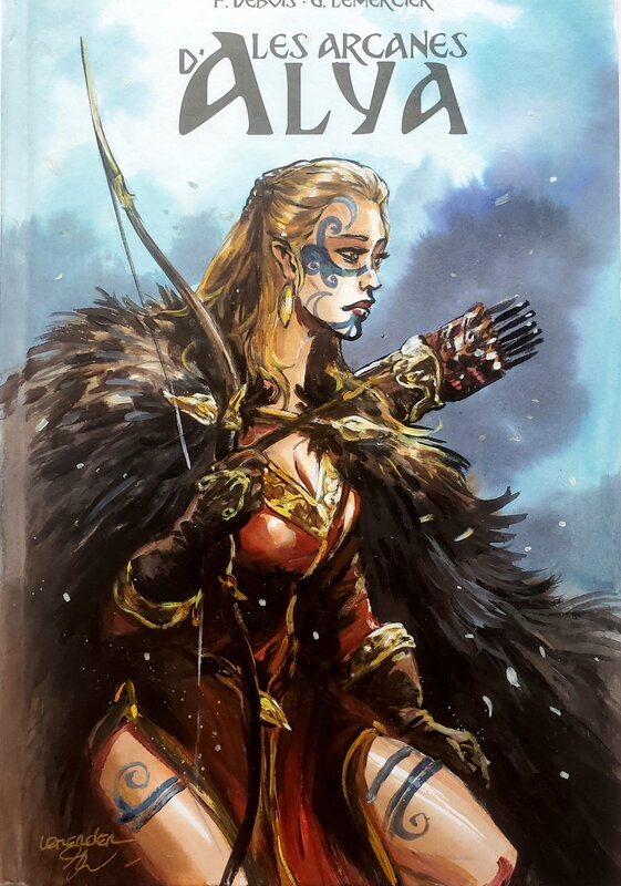 LES ARCANES D'ALYA by Gwendal Lemercier - Sketch