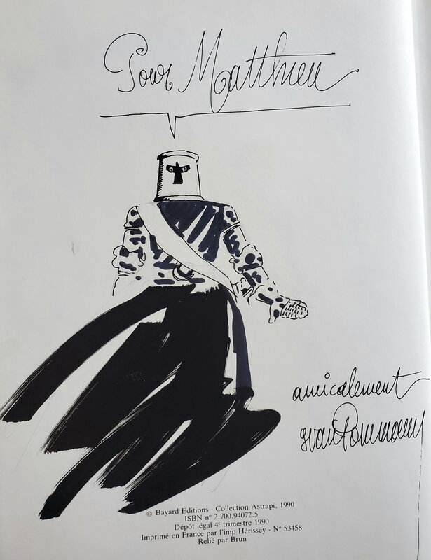 Yvan Pommaux, ANGELOT DU LAC    T1 LE TEMPS DES LOUPS - Sketch