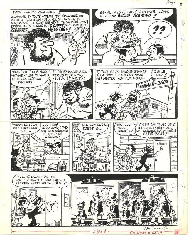 Spaghetti by Dino Attanasio - Comic Strip