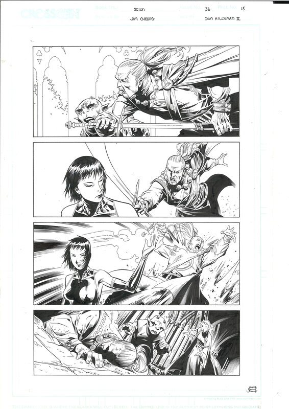 Scion by Jim Cheung - Comic Strip