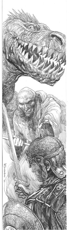 Dessin original de Nenadov Dejan - Illustration originale