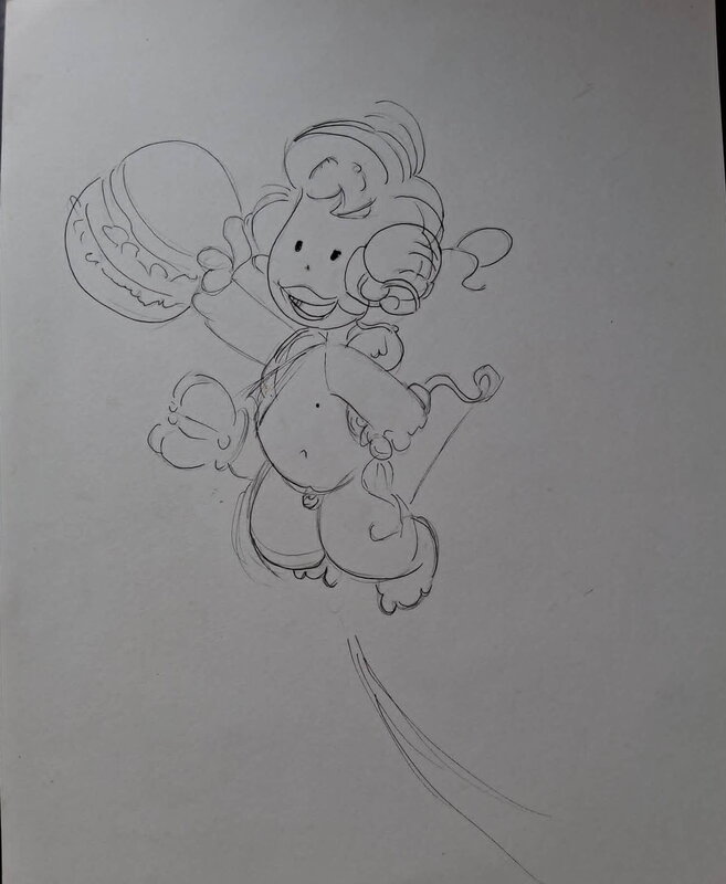 Cupido(N) sketch par Malik - Illustration originale