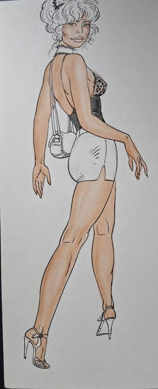 Malik female personage - Illustration originale