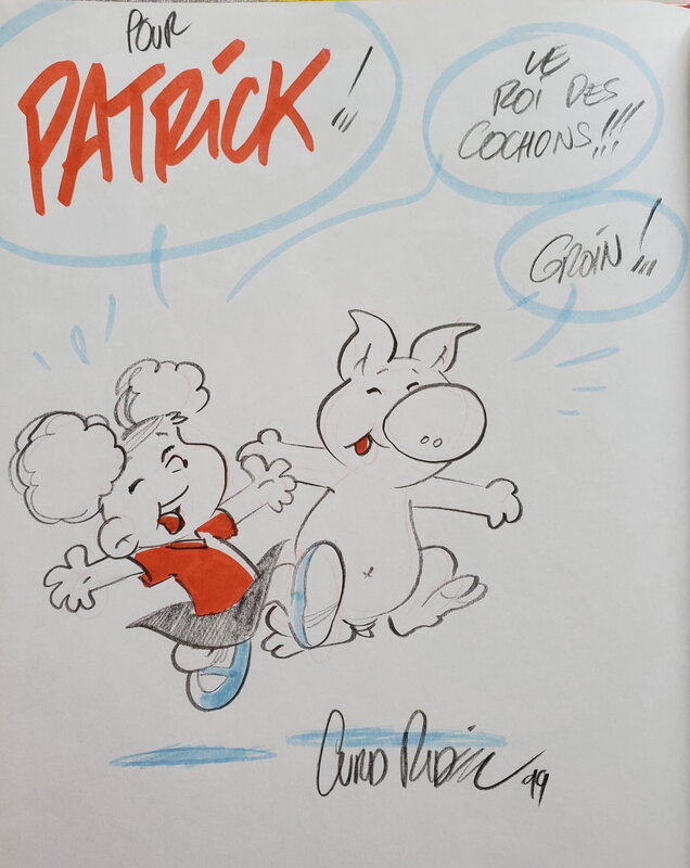Curd Ridel, ANGELE & RENE   T1 COPAINS COMME COCHONS - Sketch