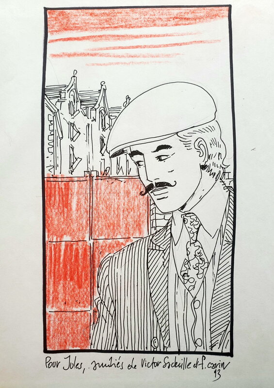Francis Carin, VICTOR SACKVILLE   T5 MORT SUR LA TAMISE - Sketch