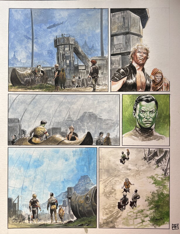 Apri Kusbiantoro, Lemuria 2 originele pagina - Planche originale
