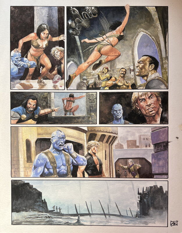 Apri Kusbiantoro, Lemuria 2 originele pagina - Planche originale