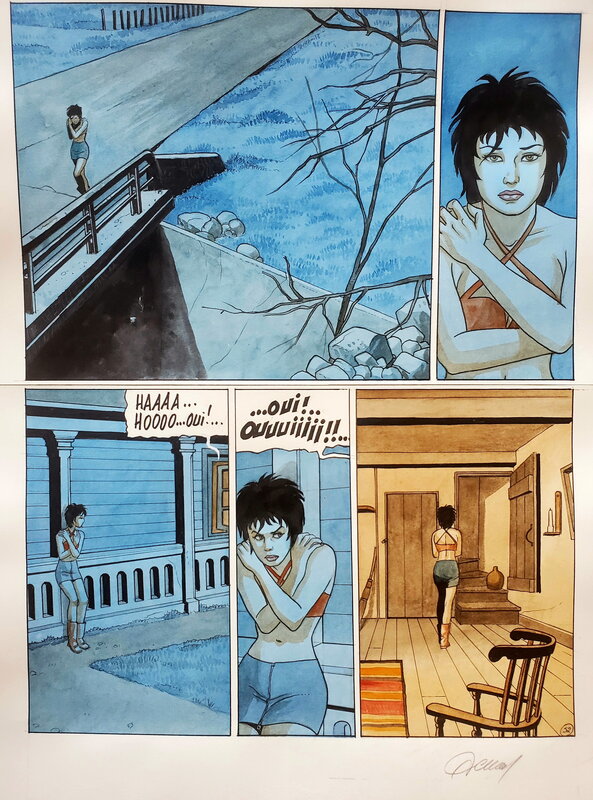 Renaud, CROTALES  T 1   couleur directe - Planche originale