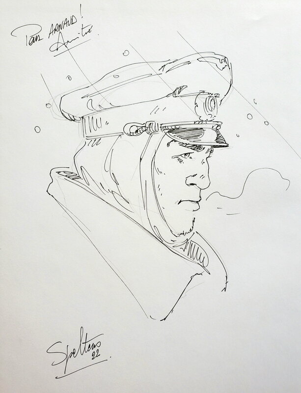 Olivier Speltens, L'ARMEE DE L'OMBRE   T4 NOUS ETIONS DES HOMMES - Dédicace