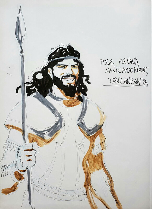 Pierre Taranzano, L'ILIADE   T3 LA CHUTE DE TROIE - Dédicace