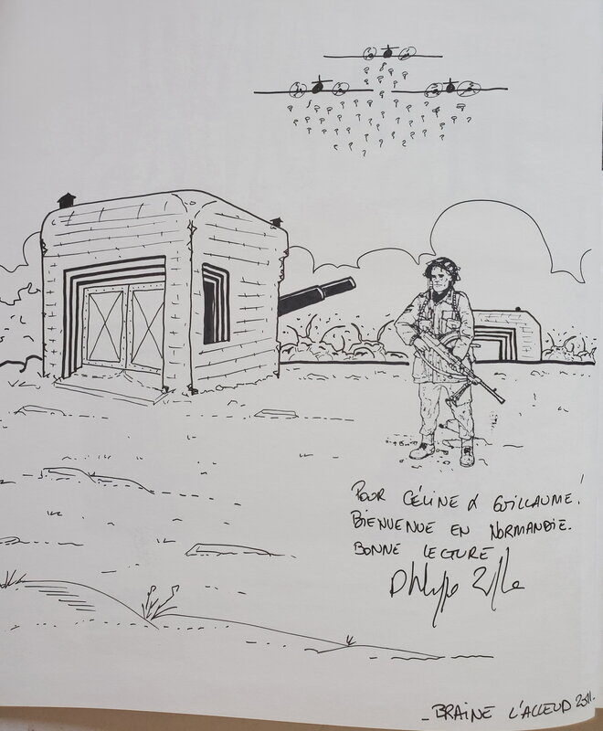 Philippe Zytka, LA NUIT DES PARAS - 5 JUIN 1944 - Dédicace