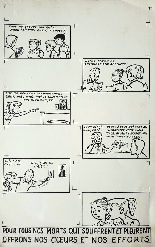 planche originale by François Craenhals - Comic Strip