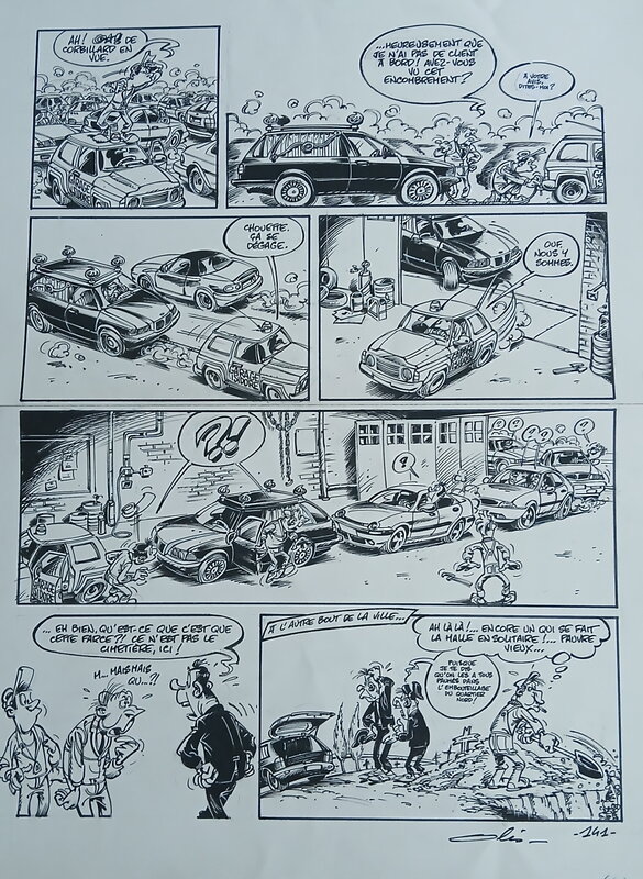 Garage Ididore - Gag 141 - Olis - Comic Strip