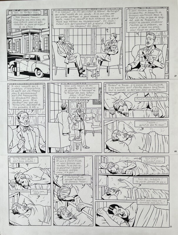 Blake et Mortimer by André Juillard, Yves Sente, Edgar Pierre Jacobs - Comic Strip